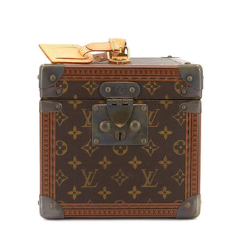 Louis Vuitton Monogram Boite Flacon Makeup Box Vanity Handbag Brown M21828