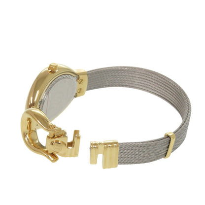 Unused Charriol Marie Olga 10-Diamond Moy.570.002 Stainless Steel White Shell Dial Quartz