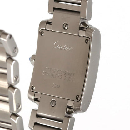 Cartier Tank Franaise Sm W51008Q3 Stainless Steel Quartz Watch