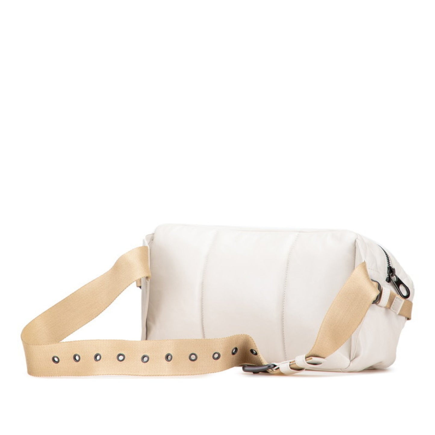 Bottega Veneta Intrecciato Waist Bag In White