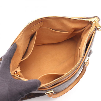 Louis Vuitton Pallas Handbag In Coated Canvas And Leather With Monogram Detailing