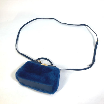 Fendi Crossbody Bag 2Way Bag Shoulder Bag Hand Bag Blue