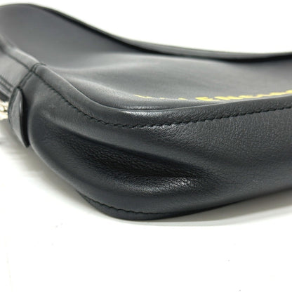 Balenciaga 476976 Triangle Clutch Bag/Pouch In Leather
