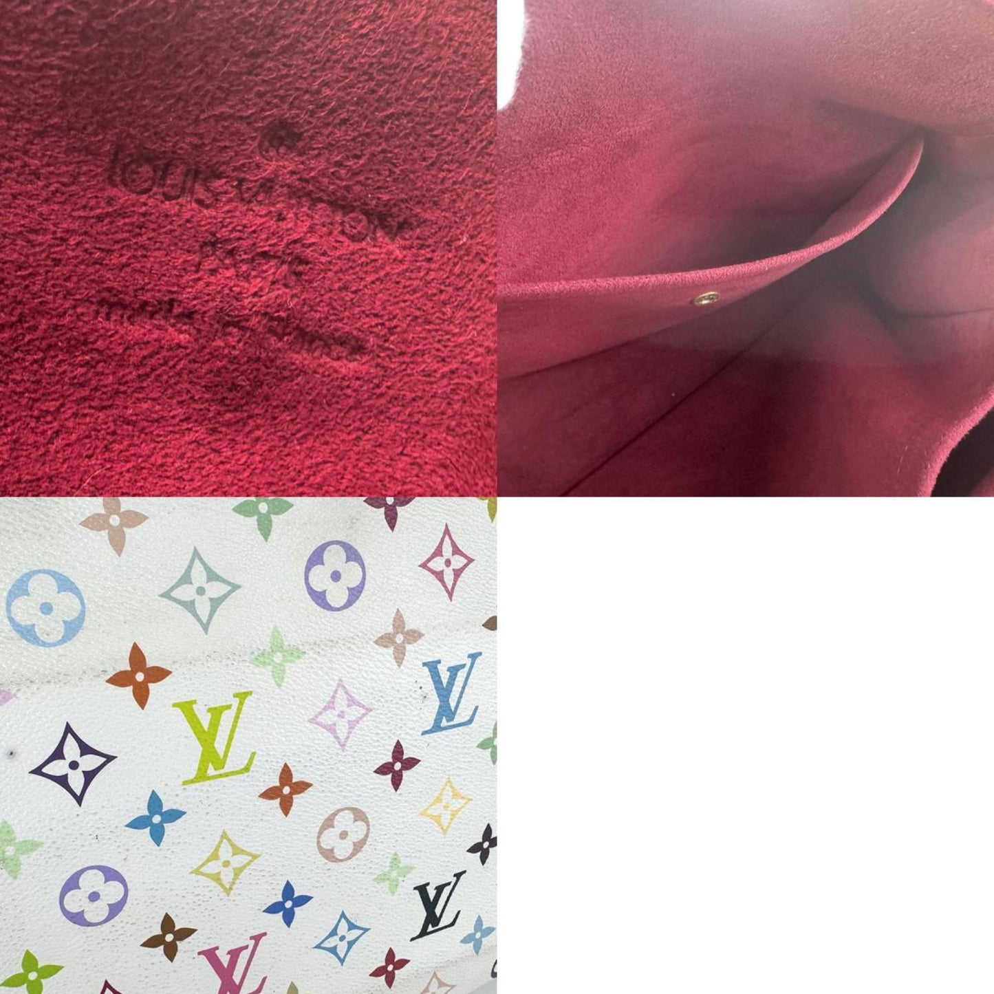 Louis Vuitton Ursula Monogram Multicolore Handbag In Bron