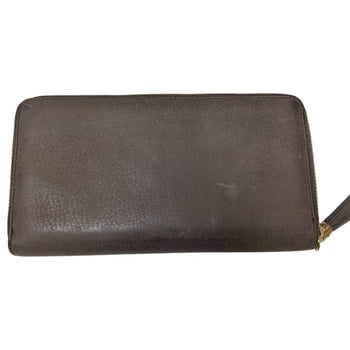 Gucci Soho Interlocking G Leather Long Wallet 308004 Greige