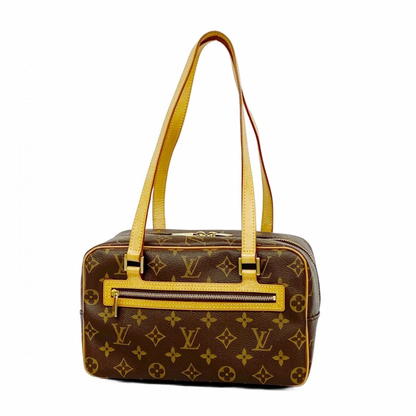 Louis Vuitton Monogram Cite Mm Shoulder Bag M51182 Brown