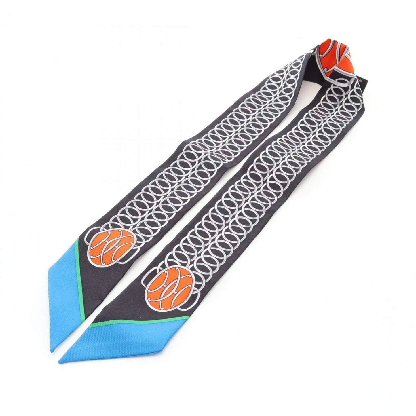 Hermes Herms Twilly Lift Profile Silk Scarf