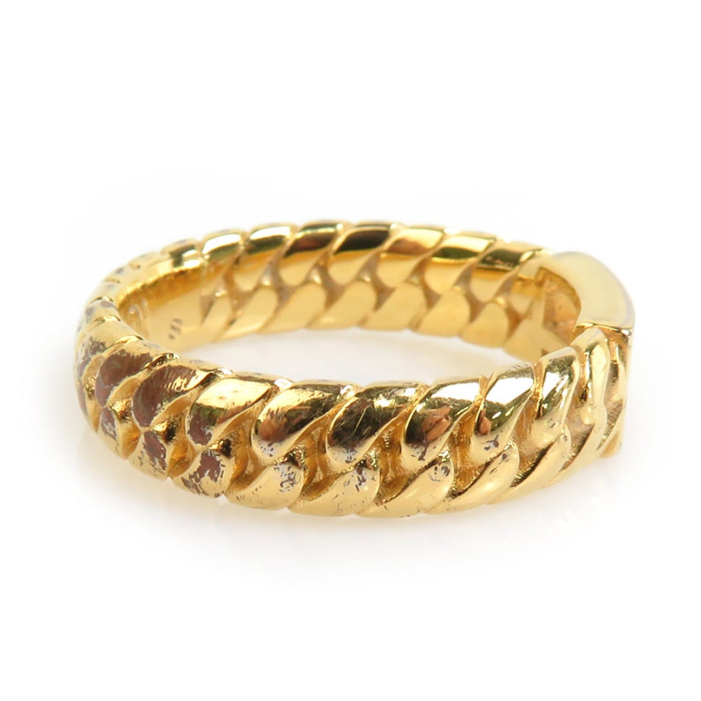 Fendi Ring Baguette Metal Gold