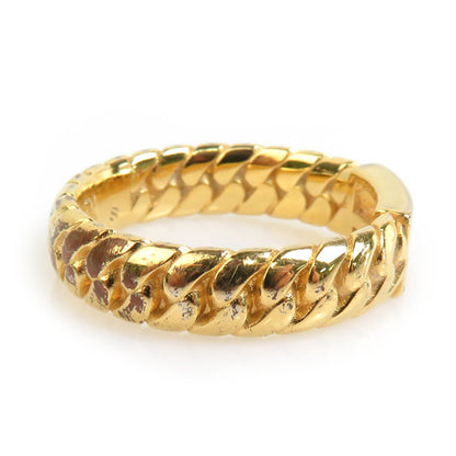 Fendi Ring Baguette Metal Gold