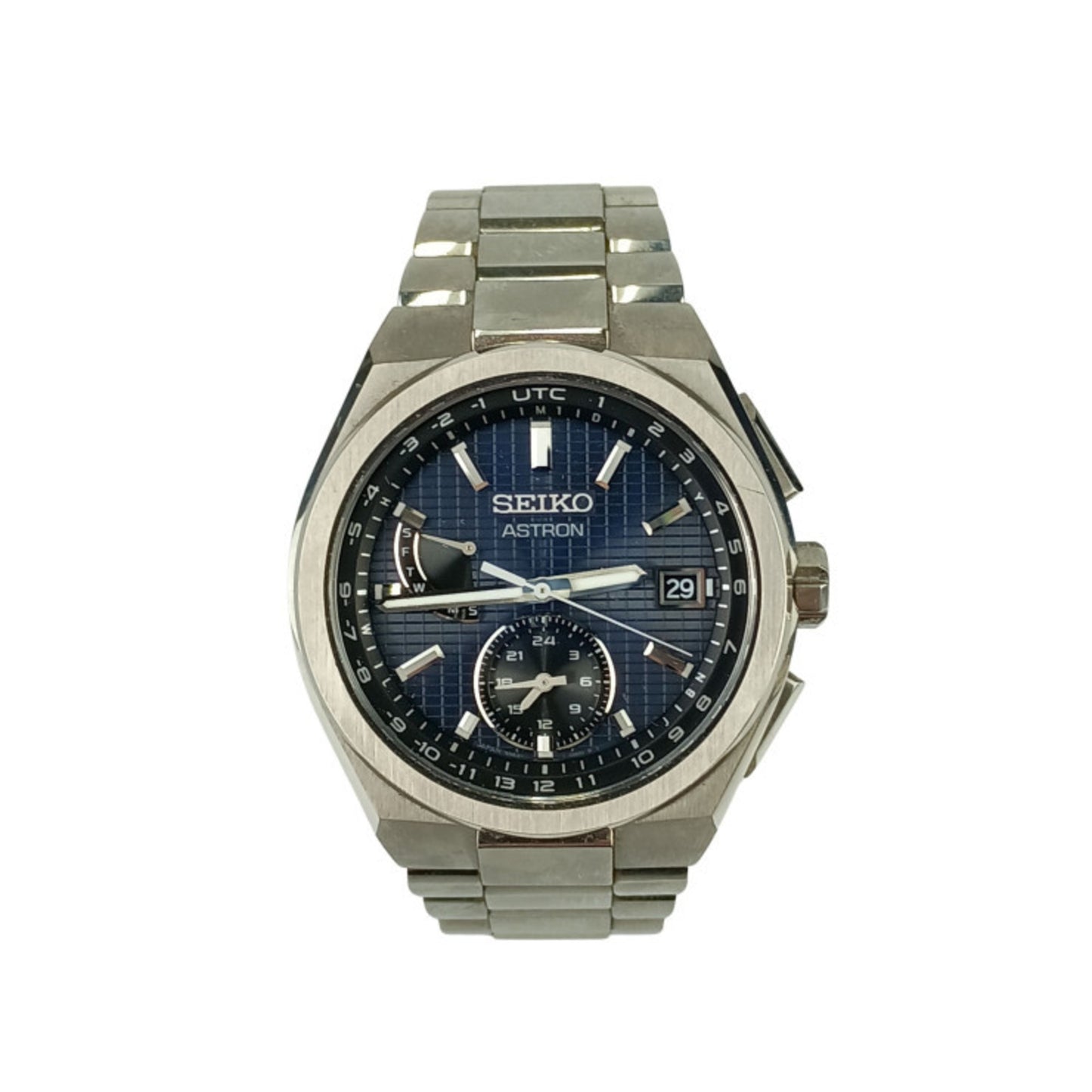 Seiko Astron Nexter Series Watch 8B630Bh0 Sbxy065 Blue Dial Titanium