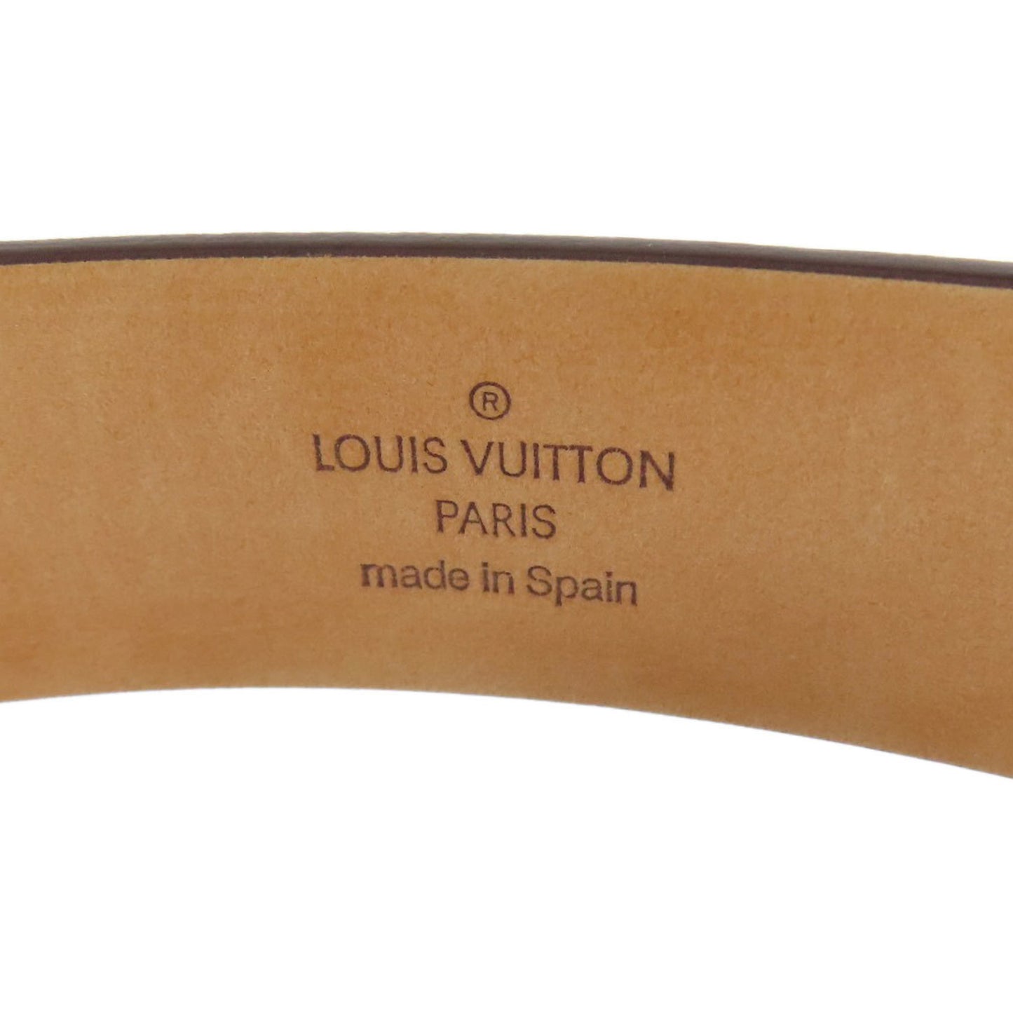 Louis Vuitton M6809 Santur Lst Leather Belt