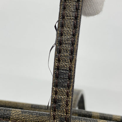 Fendi Zucca Star Tote Bag In Brown Champagne