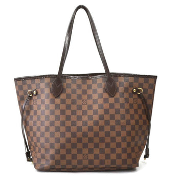Louis Vuitton Louis Vuitton Tote Bag Damier Neverfull Mm Canvas Brown Gold