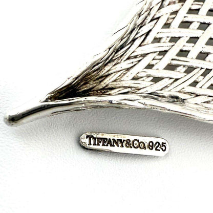 Tiffany Mesh Leaf Pendant Necklace Choker