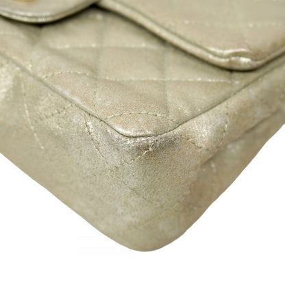 Chanel Mini Matelasse Shoulder Bag With Double Chain