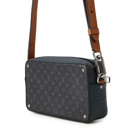 Louis Vuitton Monogram Eclipse Volga On-Strap Shoulder Bag M69688 Louis Vuitton Black