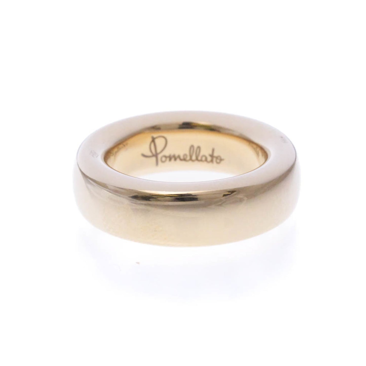 Pomellato Iconica Ring Slim Pac4001-O7000-00000 Pink Gold (18K) Fashion No Stone Band Ring Pink Gold