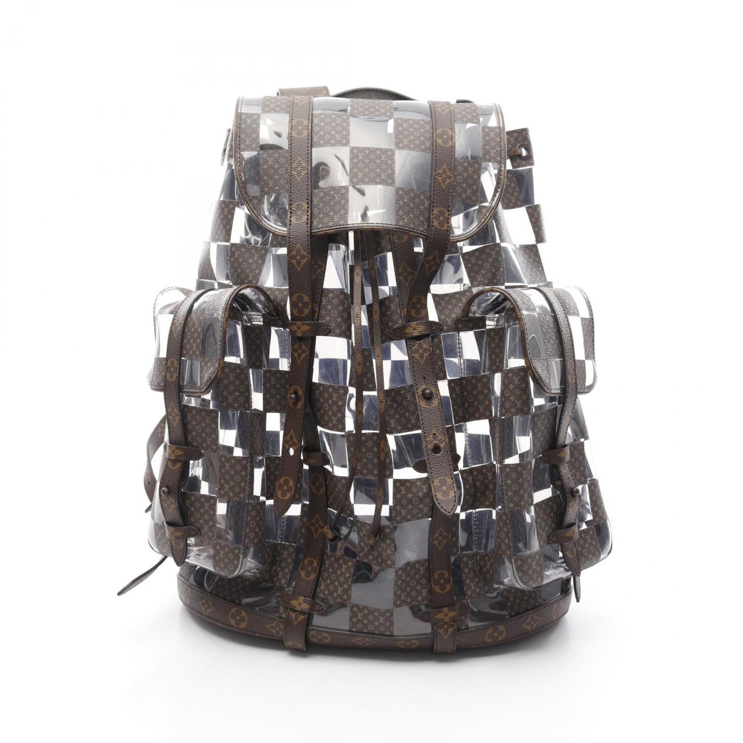 Louis Vuitton Christopher Mm Monogram Chess Rucksack