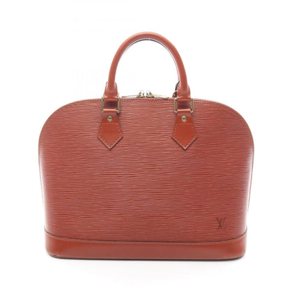 Louis Vuitton Alma Epi Kenya Brown Leather Handbag