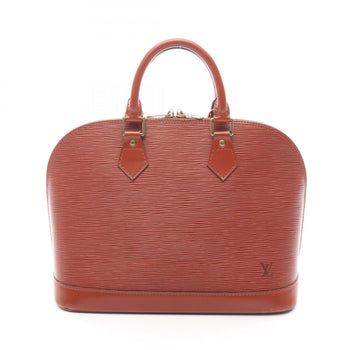 Louis Vuitton Alma Epi Kenya Brown Leather Handbag