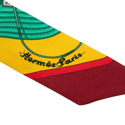 Hermes Herms Twilly Clic Clac Modern Cannage Scarf