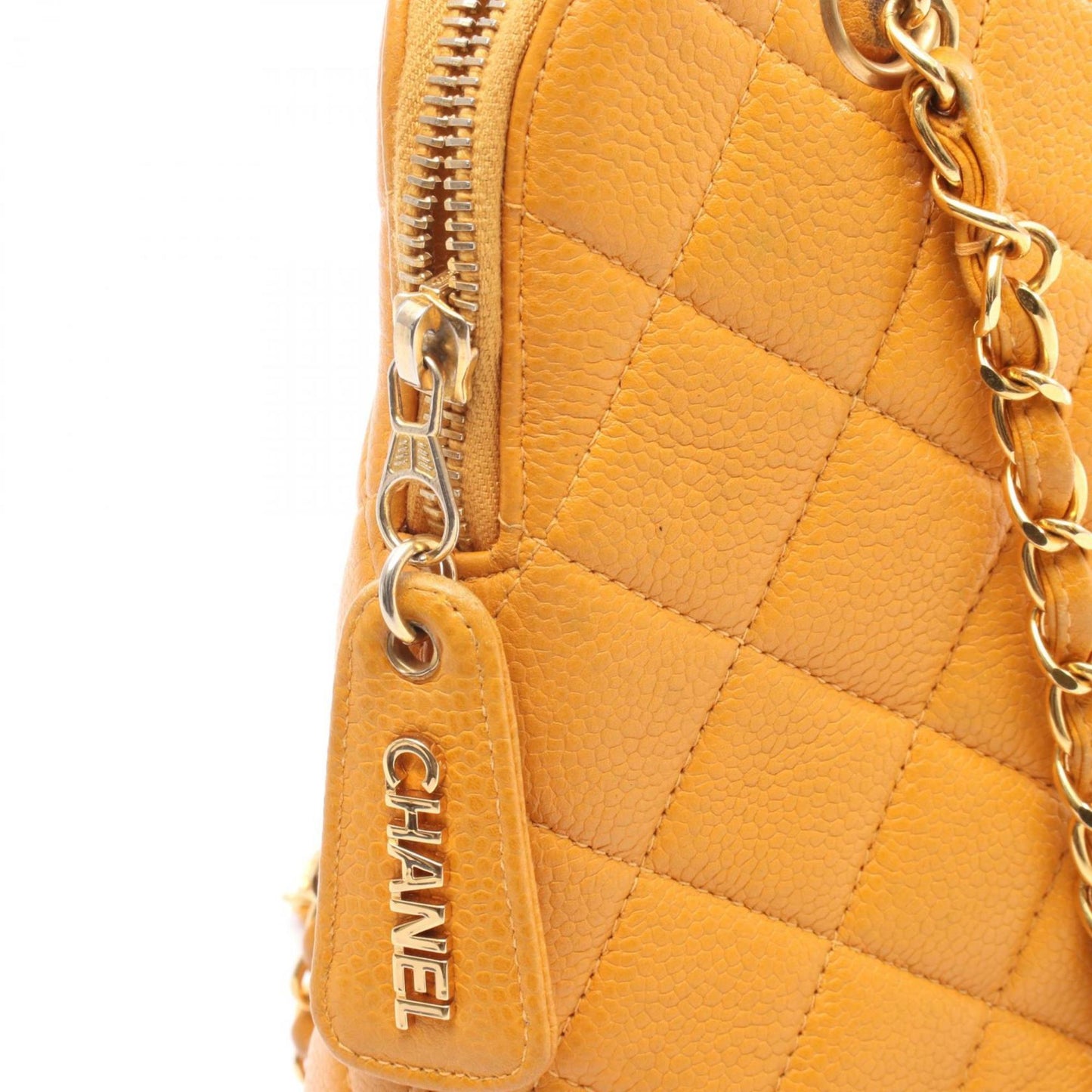 Chanel Matelasse Shoulder Bag In Calfskin Leather
