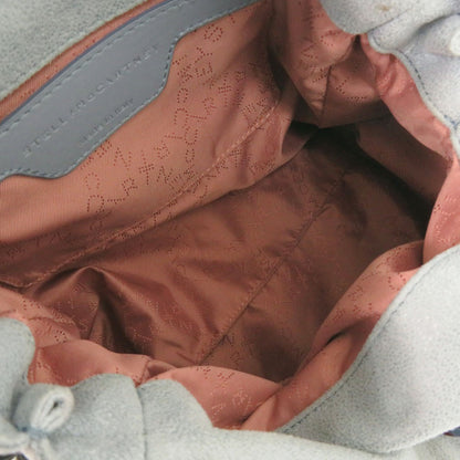 Stella Mccartney 2-Way Falabella Polyester Light Blue Chain Shoulder Bag 0241