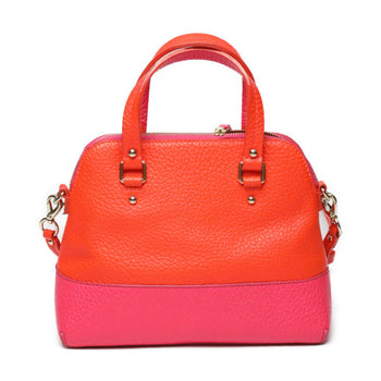 Kate Spade Handbag Others Pink X Orange Diagonal Crossing 2Way Women
