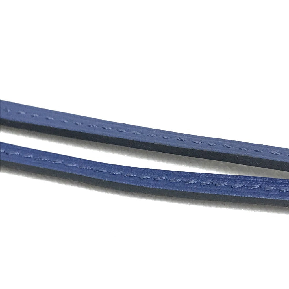 Hermes Necklace Vaux Swift Blue Oakley Pendantgm Unisex(Unisex)