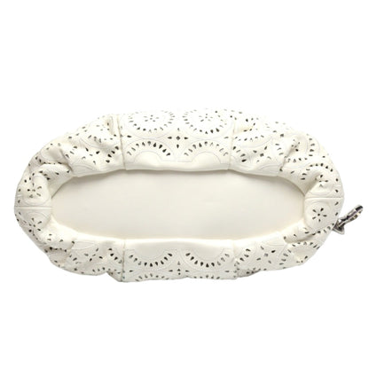 Coach Handbag 16997 Leather White Madison Punching 2Way Leather Cut Op Art Leather Sophia Shirakawa