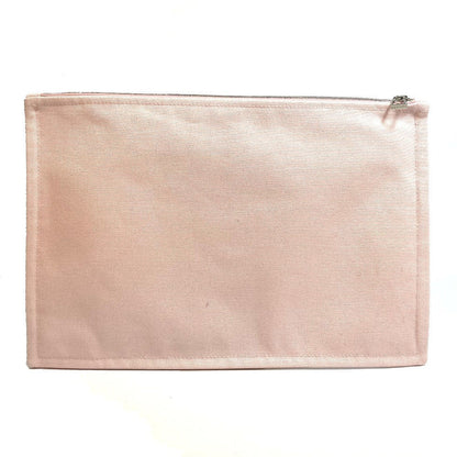 Hermes Pouch Cotton Pink Accessory Case Adada Dot Gm Women
