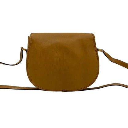 Gucci Shoulder Bag Leather Brown Gg Logo Women
