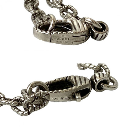 Gucci Necklace Silver925 Silver Interlocking G