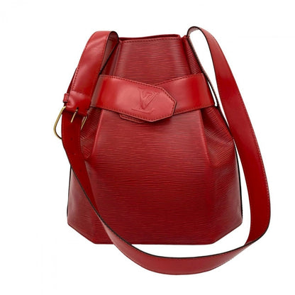 Louis Vuitton Shoulder Bag M80207 Leather Red Epi Sac De Paul Pm