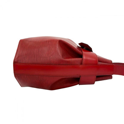 Louis Vuitton Shoulder Bag M80207 Leather Red Epi Sac De Paul Pm