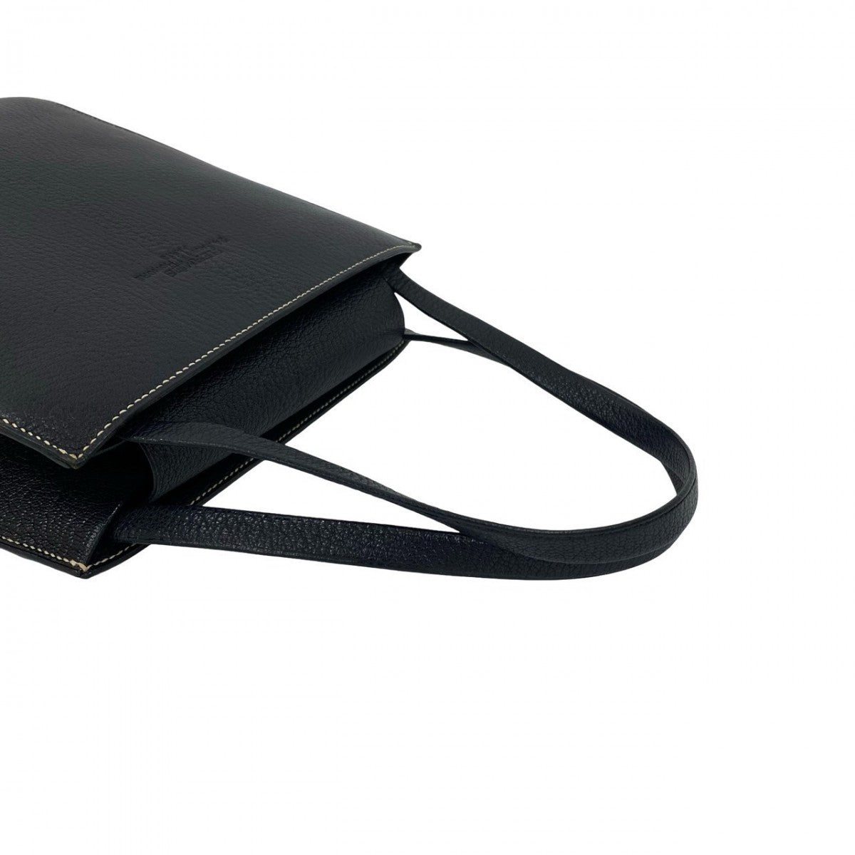Hermes Handbag Taurillon Clemence Navy Lucy Mm