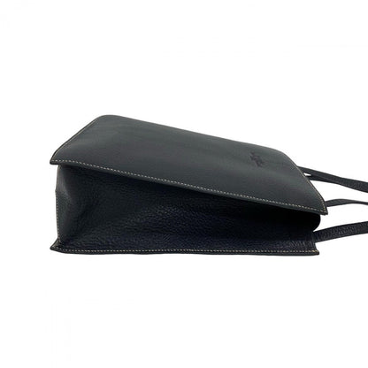 Hermes Handbag Taurillon Clemence Navy Lucy Mm