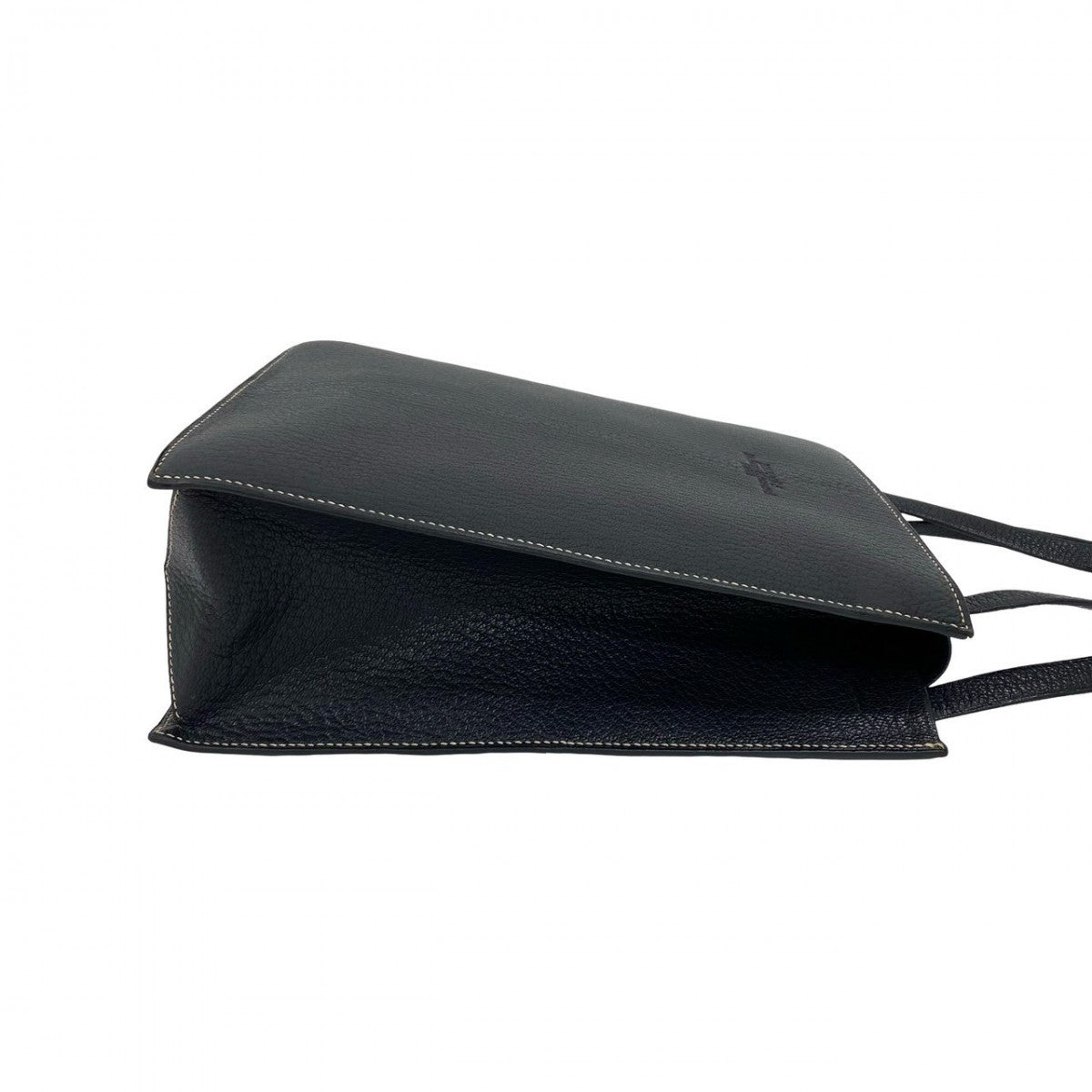 Hermes Handbag Taurillon Clemence Navy Lucy Mm