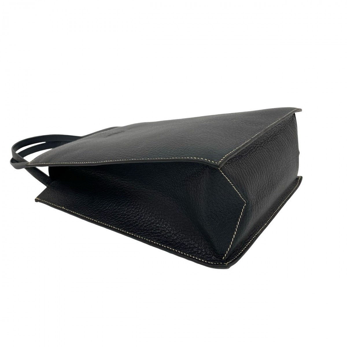 Hermes Handbag Taurillon Clemence Navy Lucy Mm