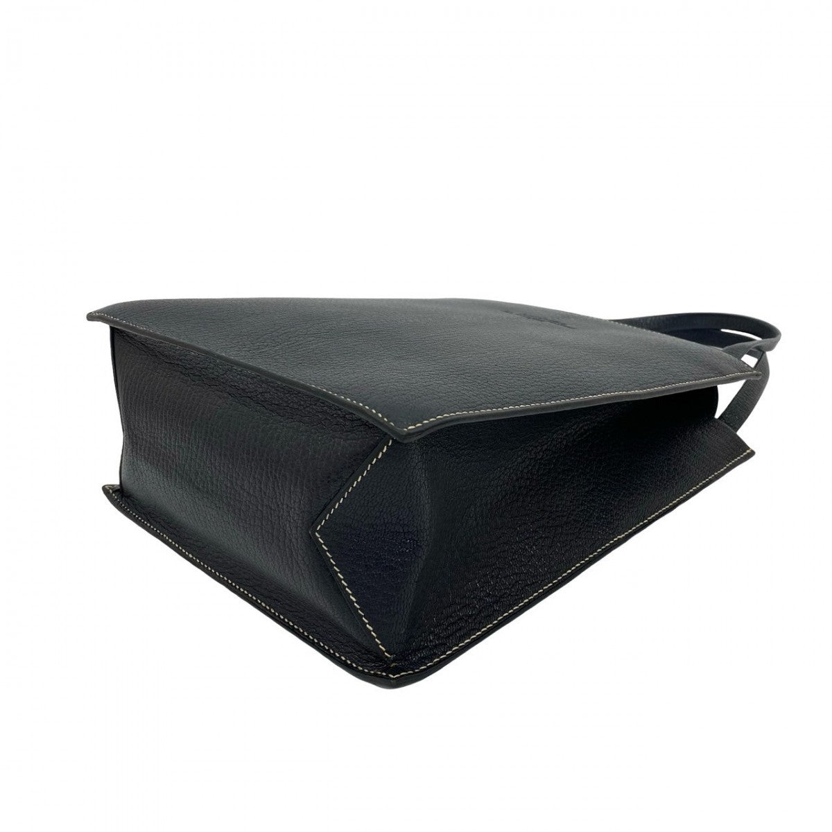 Hermes Handbag Taurillon Clemence Navy Lucy Mm