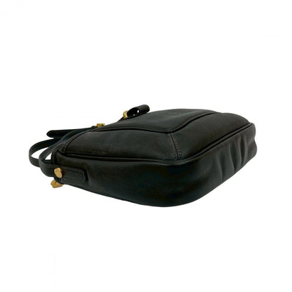 Loewe Shoulder Bag Leather Black