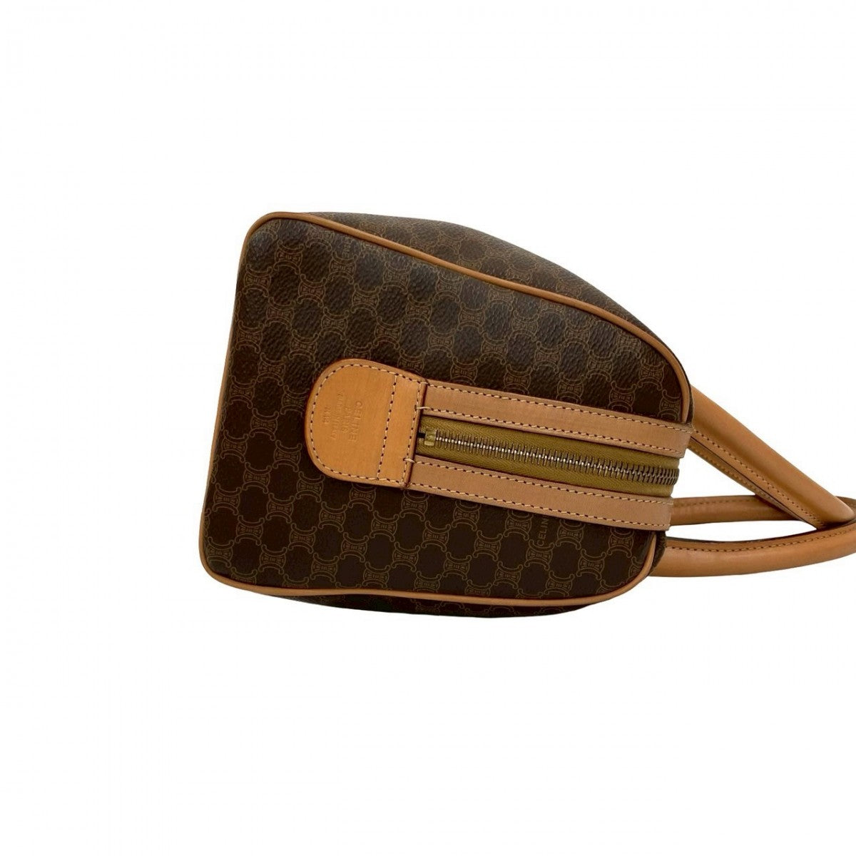 Celine Handbag Leather Brown