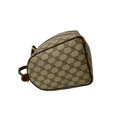 Gucci Boston Duffel Bag Leather Brown