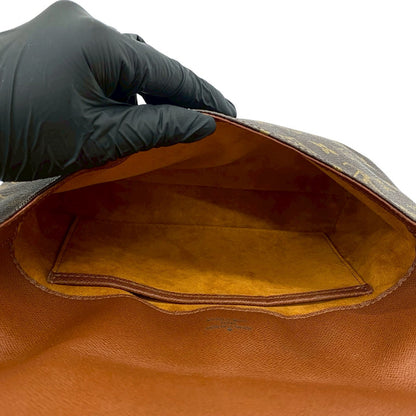 Louis Vuitton Shoulder Bag Leather Brown Monogram Musette Tango
