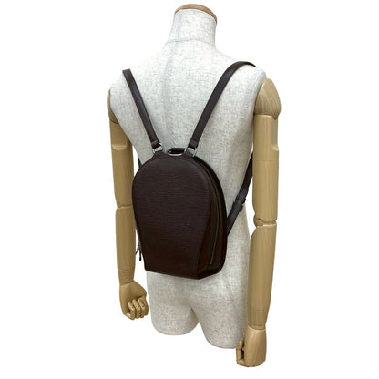 Louis Vuitton Backpack Leather Brown Epi Mabillon