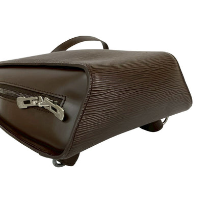 Louis Vuitton Backpack Leather Brown Epi Mabillon