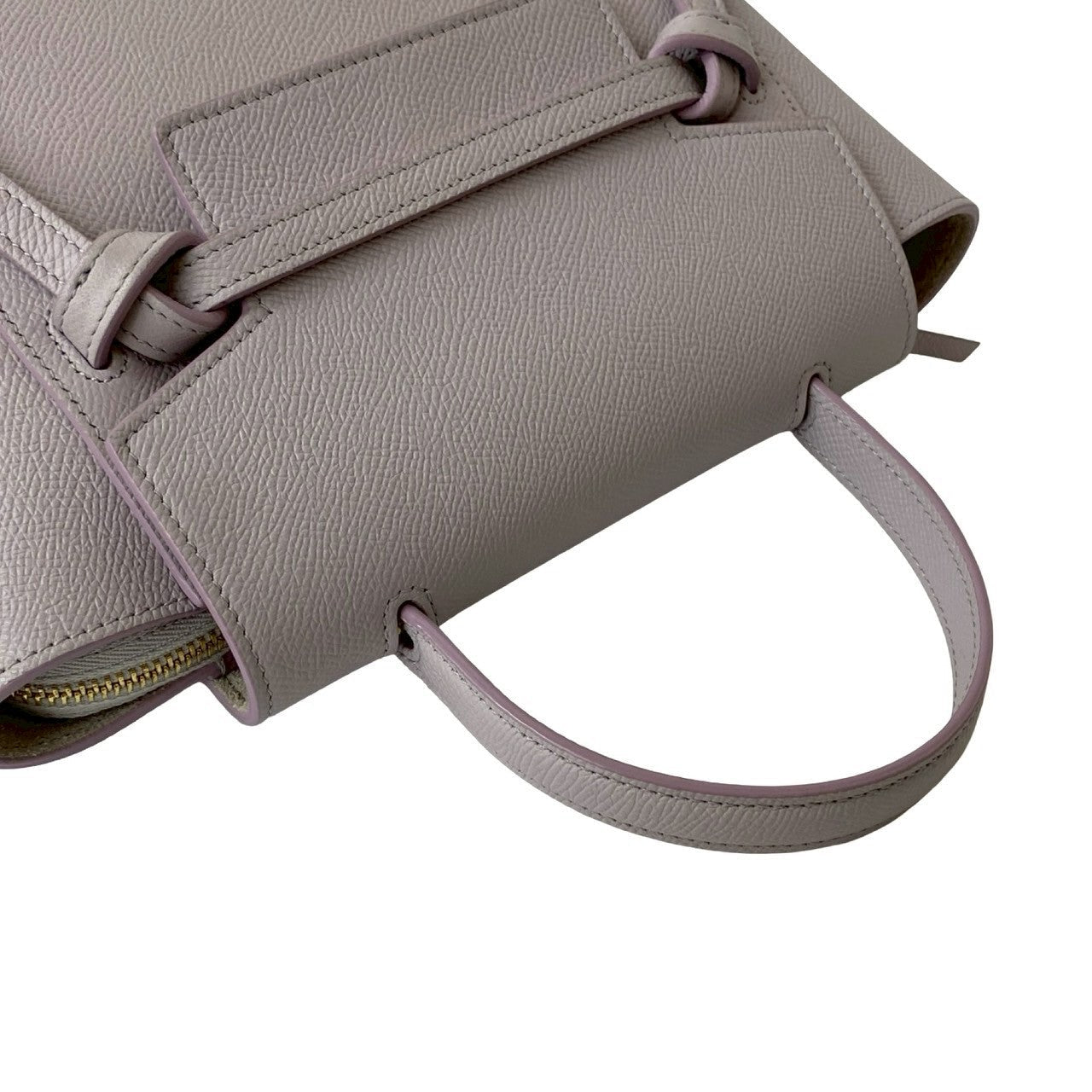 Celine Shoulder Bag Leather Pink Belt Bag Nano