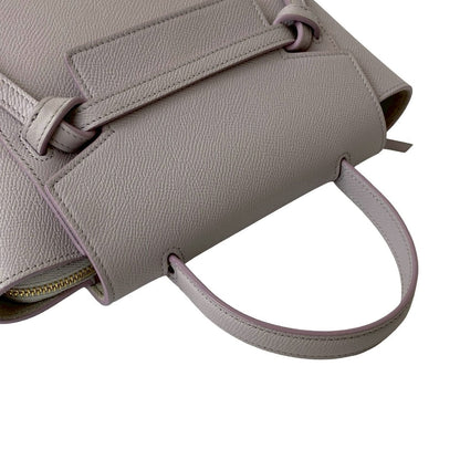 Celine Shoulder Bag Leather Pink Belt Bag Nano