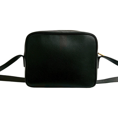 Celine Shoulder Bag Leather Black