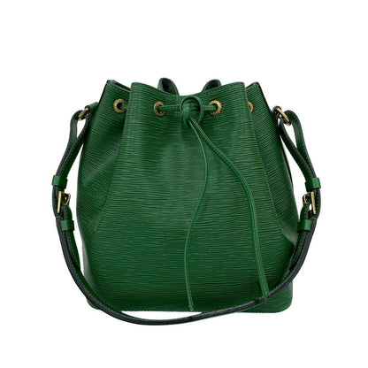 Louis Vuitton Shoulder Bag Epi Leather Green Epi Petit Noe